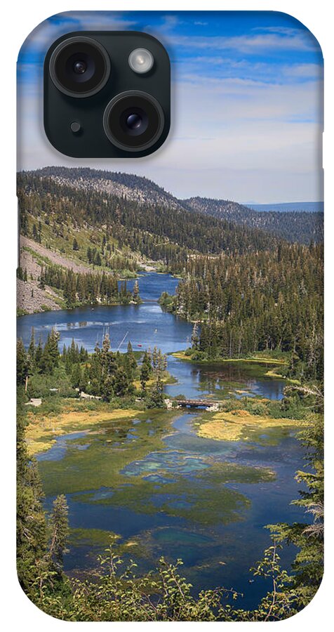 Twin Lakes iPhone Case featuring the photograph Living by Laurie Search