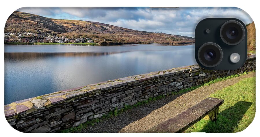 Llanberis iPhone Case featuring the photograph Llanberis Viewpoint Snowdonia by Adrian Evans