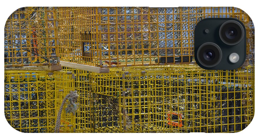 Seafood iPhone Case featuring the photograph Lobster Pots - Portland, Maine by Jason Freedman