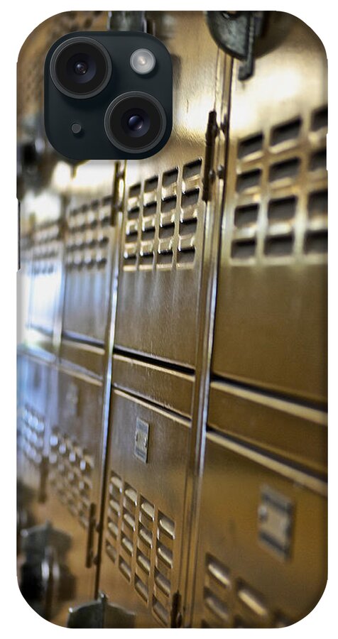 Lockers iPhone Case featuring the photograph Lockers by Bill Owen
