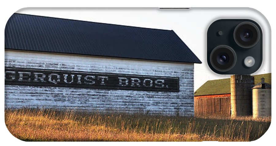 Fall iPhone Case featuring the photograph Logerquist Bros. by Tim Nyberg