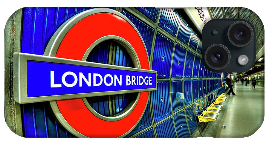 Tube iPhone Case featuring the photograph London Bridge by Evelina Kremsdorf