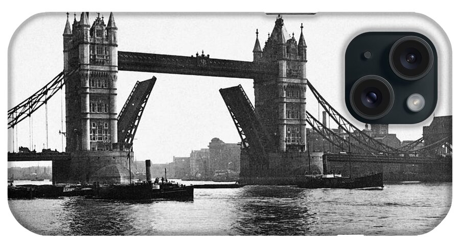  iPhone Case featuring the painting London: Tower Bridge by Granger