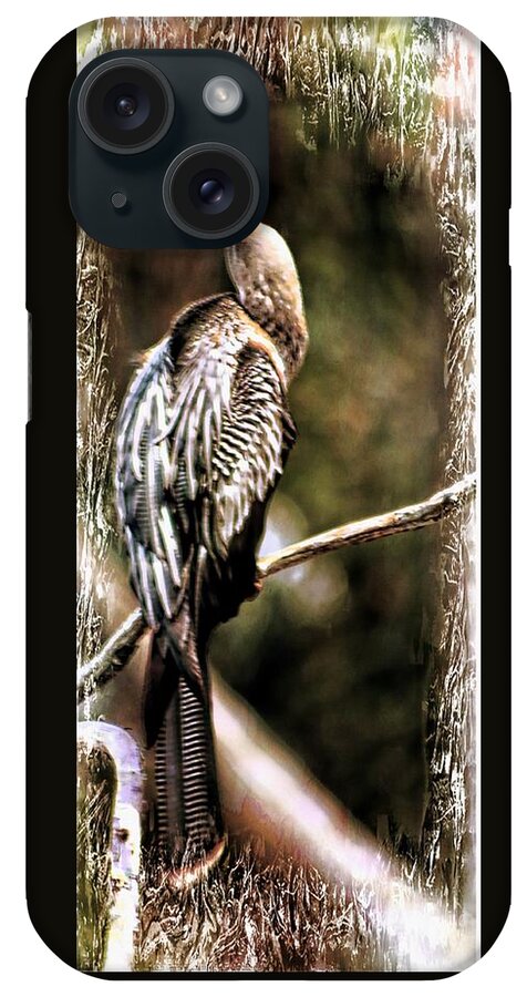 Cormorant iPhone Case featuring the photograph Long and Lean Cormorant by Sheri McLeroy