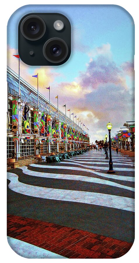 Travel iPhone Case featuring the photograph Long Beach Convention Center by Joseph Hollingsworth