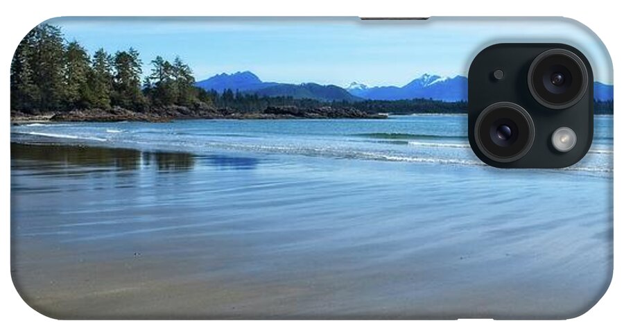 Landscape iPhone Case featuring the photograph Long Beach Vista Panorama by Allan Van Gasbeck