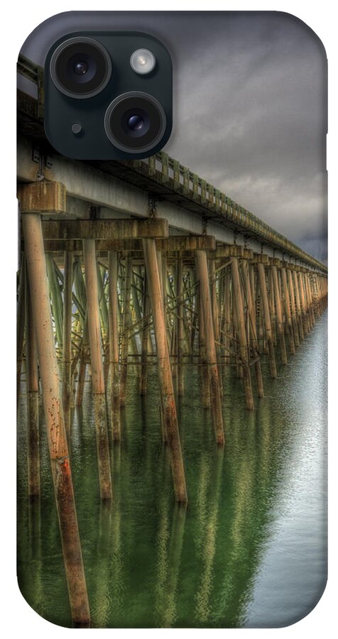 Scenic iPhone Case featuring the photograph Long Bridge by Lee Santa