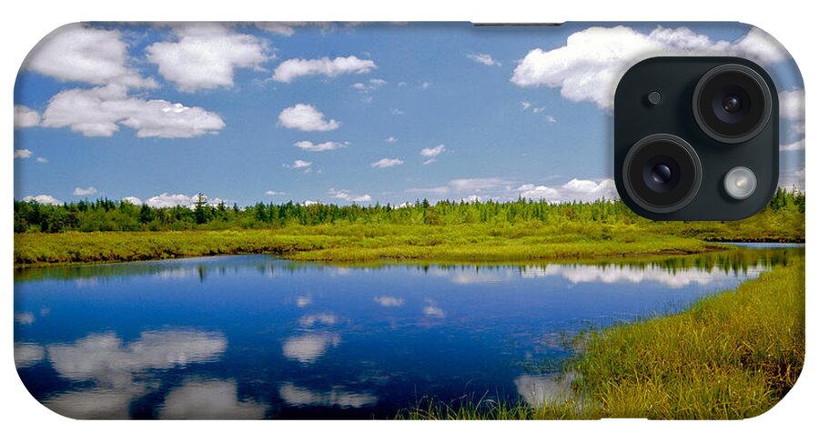 Allegheny Plateau iPhone Case featuring the photograph Long Pond by Michael P Gadomski