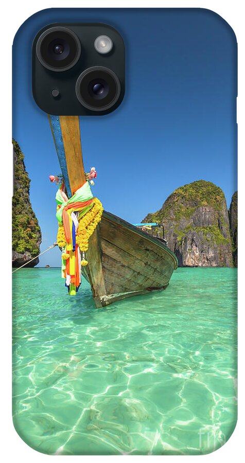 Thailand iPhone Case featuring the photograph Long tail bot by Benny Marty