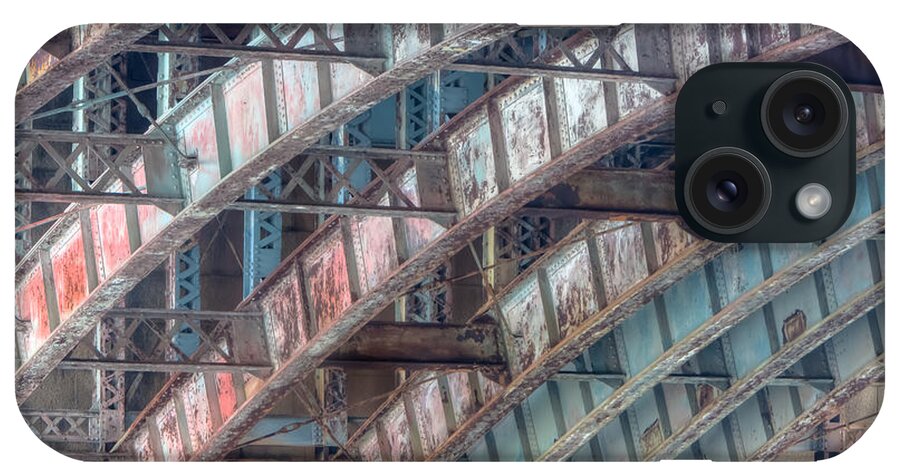 Clarence Holmes iPhone Case featuring the photograph Longfellow Bridge Arches II by Clarence Holmes