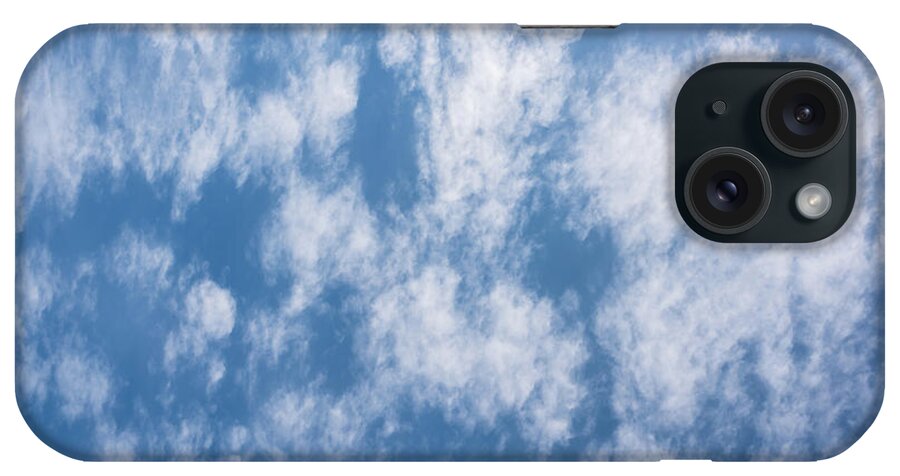 Terry D Photography iPhone Case featuring the photograph Look Up Not Down Clouds by Terry DeLuco