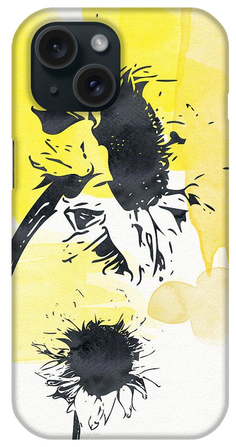 Modern iPhone Case featuring the painting Looking Forward- Art by Linda Woods by Linda Woods