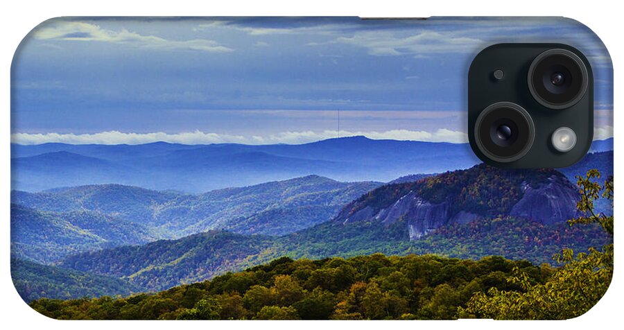 Mountain Landscape iPhone Case featuring the photograph Looking Glass Rock Landscape by Allen Nice-Webb