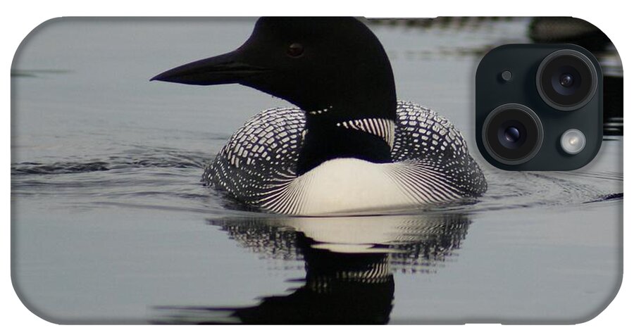 Wildlife iPhone Case featuring the photograph Loon 2 by Steven Clipperton