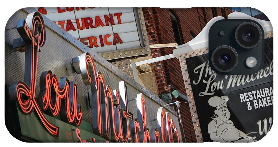 Lou Mitchell's Restaurant iPhone Case featuring the photograph Lou Mitchells Restaurant And Bakery Chicago by Colleen Cornelius