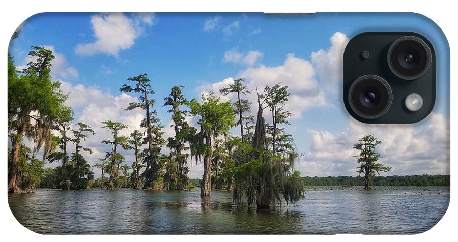 Louisiana iPhone Case featuring the photograph Louisiana Bayou by Mary Capriole