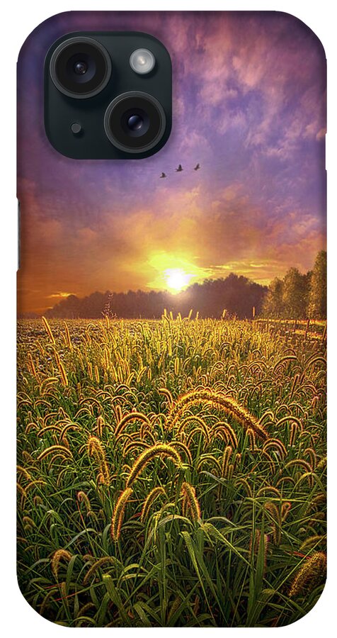 Country iPhone Case featuring the photograph Love Is Knowing We Shall Be Free by Phil Koch