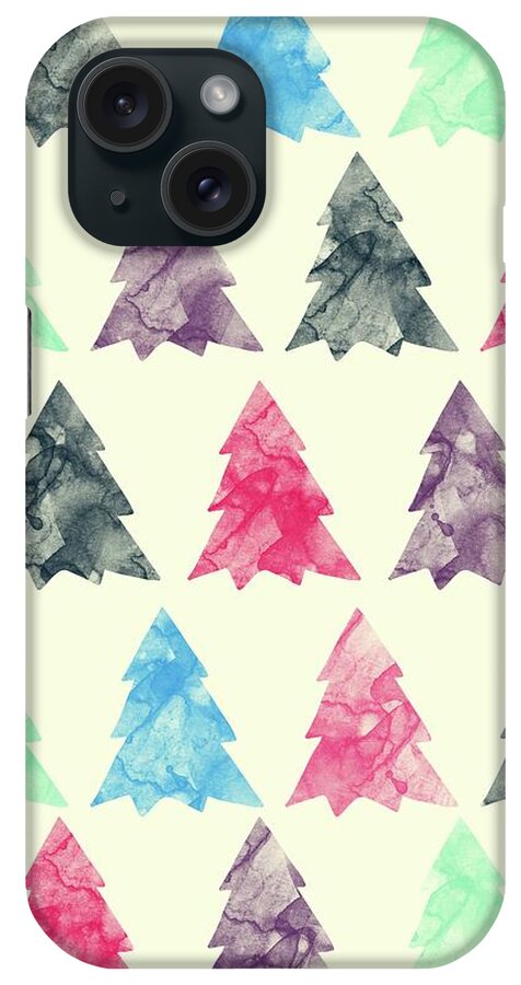 Color iPhone Case featuring the digital art Lovely Pattern II by Amir Faysal