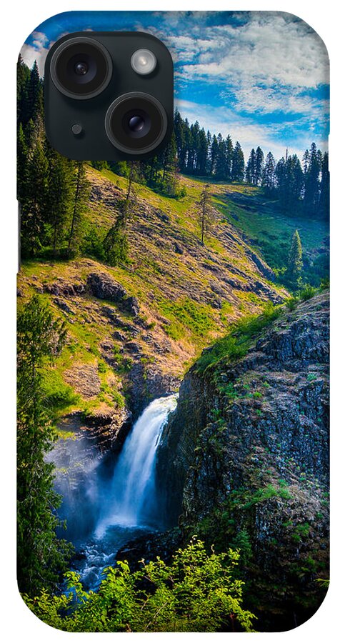  iPhone Case featuring the photograph Lower Falls - Elk Creek Falls by Rikk Flohr