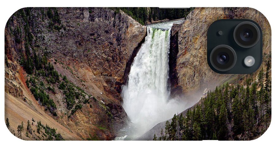 Lower Falls iPhone Case featuring the photograph Lower Falls by Ronnie And Frances Howard