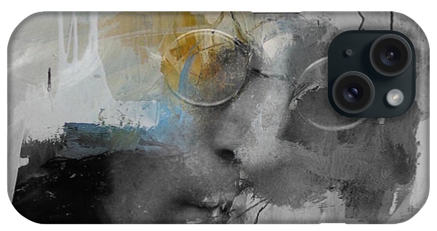 John Lennon iPhone Case featuring the digital art Lucy In The Sky With Diamonds by Paul Lovering