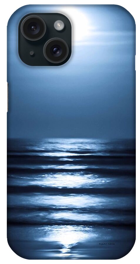 Lunar iPhone Case featuring the photograph Lunar Dreams by DigiArt Diaries by Vicky B Fuller