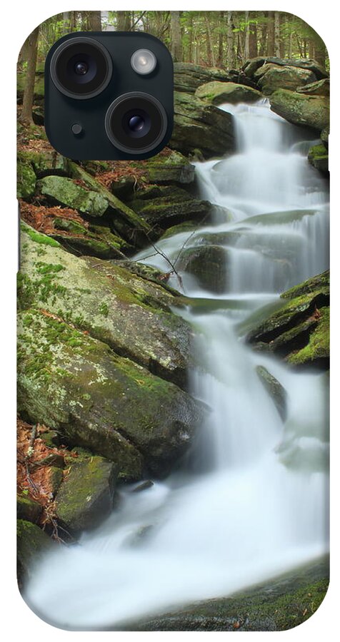 Wendell iPhone Case featuring the photograph Lynnes Falls New England National Scenic Trai by John Burk