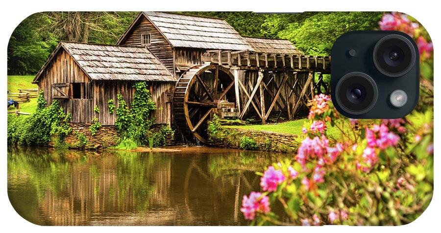 Mabry Mill iPhone Case featuring the photograph Mabry Mill by Rebecca Hiatt