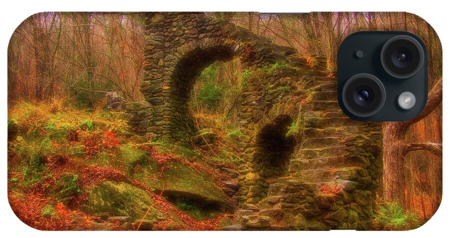 #vistaphotography iPhone Case featuring the photograph Madame Sherri Castle Ruins by Jeff Folger