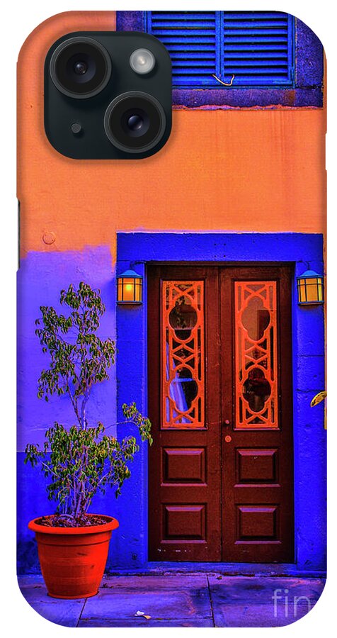 Madera Doorway Warm Colors iPhone Case featuring the photograph Madera Door by Rick Bragan