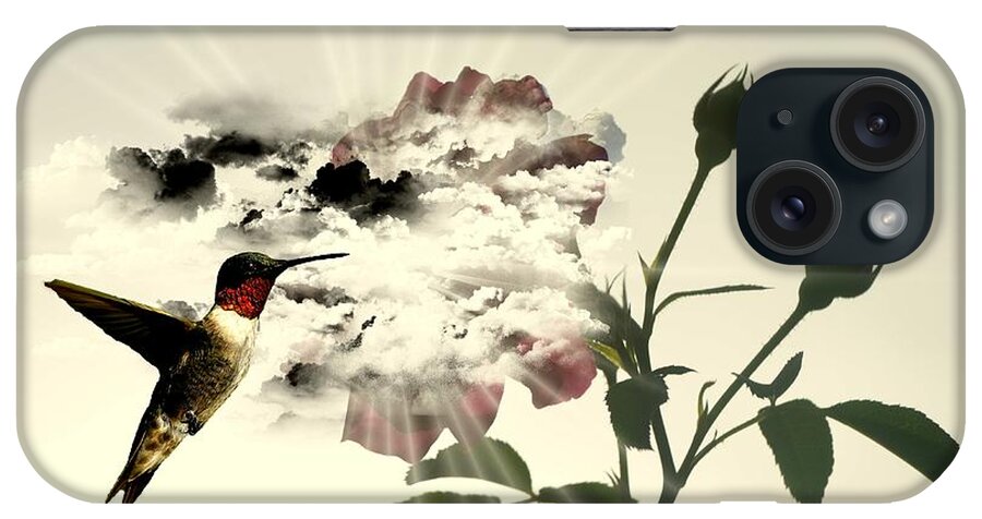 Flower iPhone Case featuring the digital art Magic Flower by Paulo Zerbato