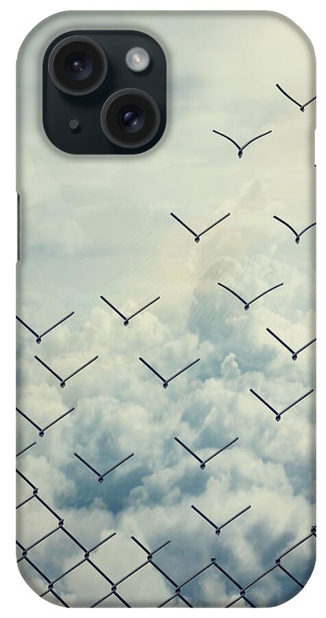 Ambition iPhone Case featuring the digital art Magical escape by PsychoShadow ART