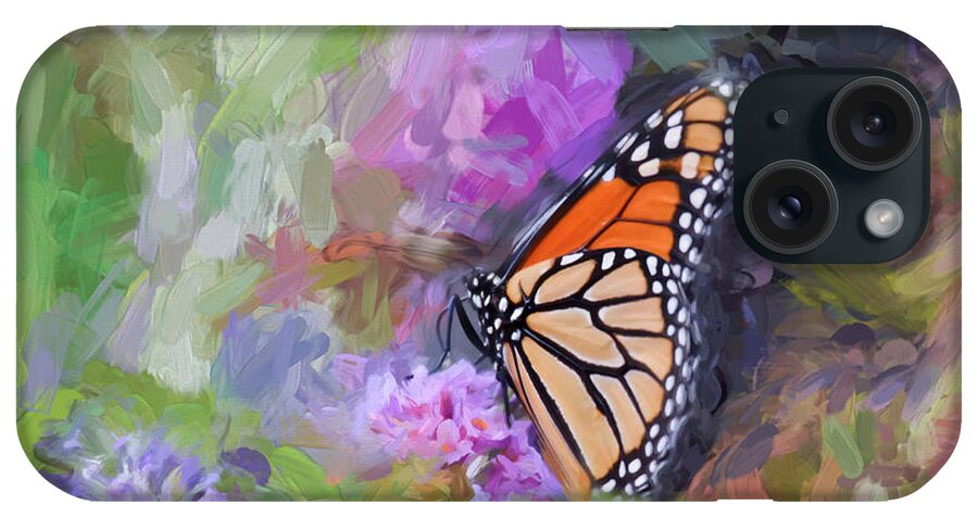 Monarch iPhone Case featuring the photograph Magical Monarch Butterfly by Kerri Farley