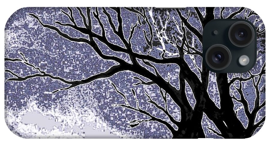 Winter iPhone Case featuring the painting Praise Him 8 by Hazel Holland