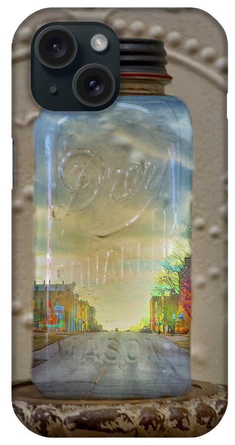 Digital Art iPhone Case featuring the photograph Main Street Preserved by Jolynn Reed