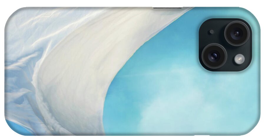 Sailing iPhone Case featuring the photograph Mainsail by Laura Fasulo