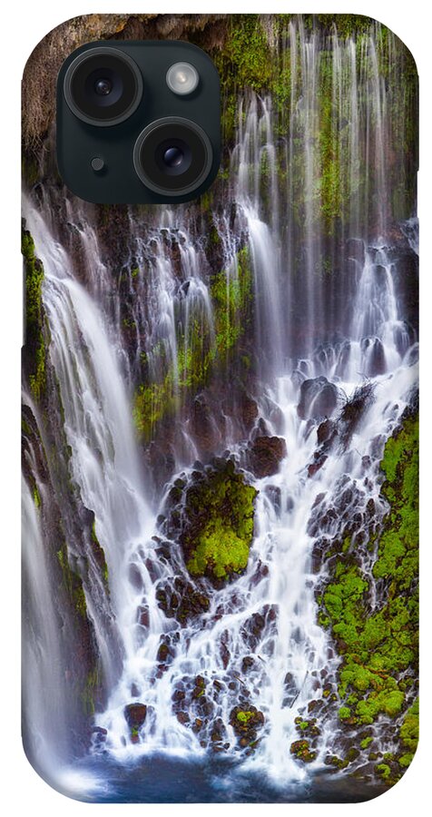 Waterfall iPhone Case featuring the photograph Majestic Falls by Anthony Michael Bonafede