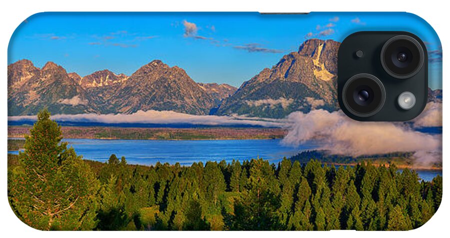 Tetons iPhone Case featuring the photograph Majestic Tetons by Greg Norrell