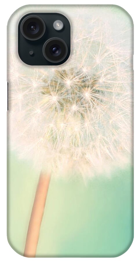 Dandelion iPhone Case featuring the photograph Make a Wish - Large by Amy Tyler