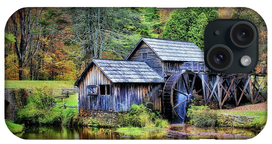 Mabry Mill iPhone Case featuring the photograph Mabry Mill a Blue Ridge Parkway Favorite by Ola Allen