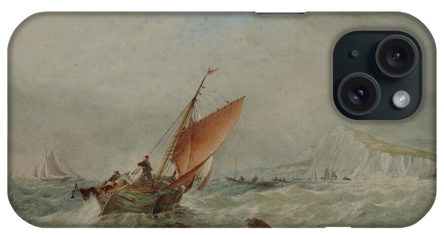 Marine iPhone Case featuring the painting Marine by Thomas Robins