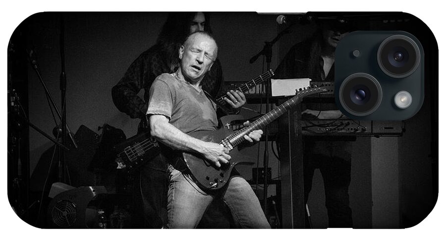 Mark Farner iPhone Case featuring the photograph Mark Farner Plays Guitar by Kevin Cable
