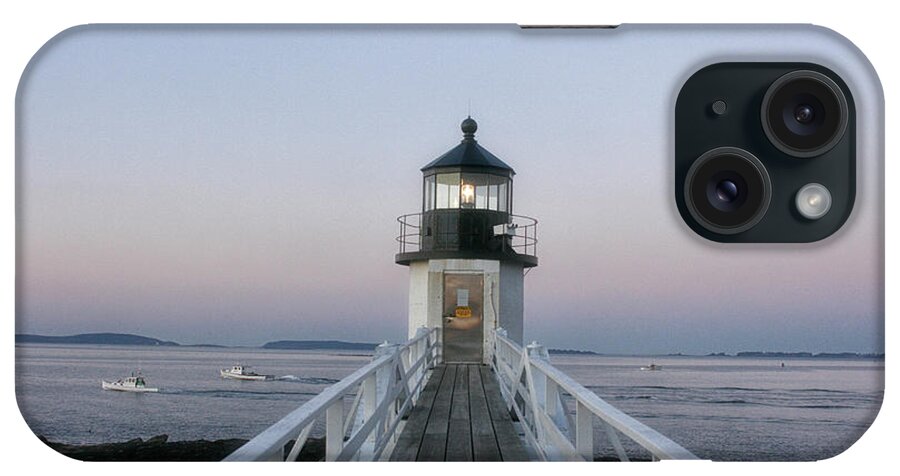 Marshall Point Lighthouse iPhone Case featuring the photograph Marshall Point Lighthouse by Cindi Ressler