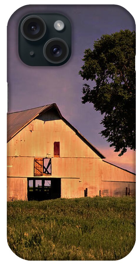 Ok iPhone Case featuring the photograph Marshall's Farm by Lana Trussell