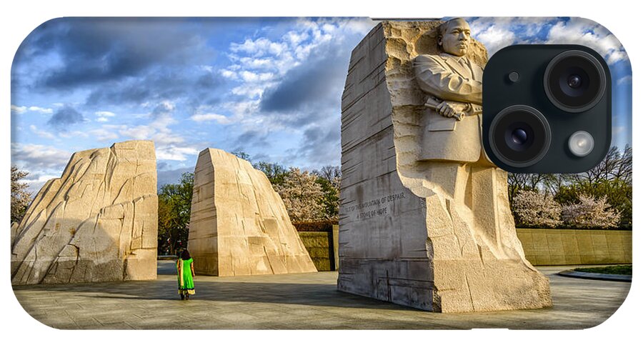 Martin Luther King Jr Memorial iPhone Case featuring the photograph Martin Luther King Jr Memorial by Thomas R Fletcher