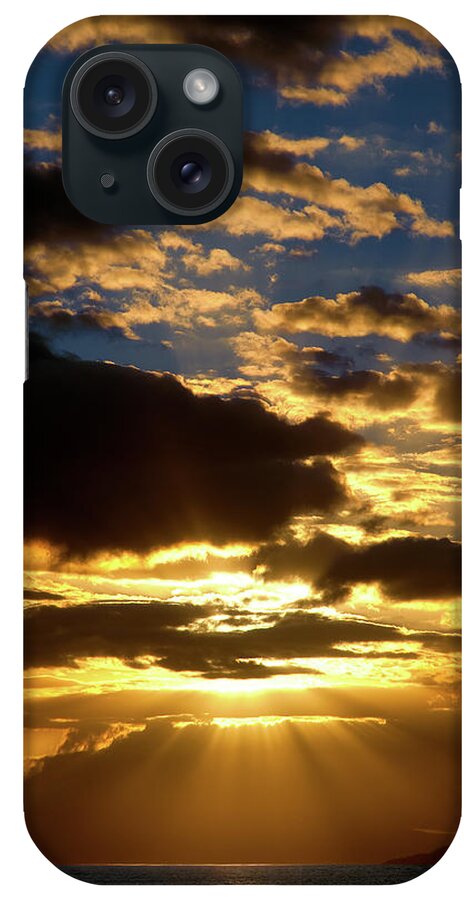 Sunset iPhone Case featuring the photograph Maui Sunset by Harry Spitz