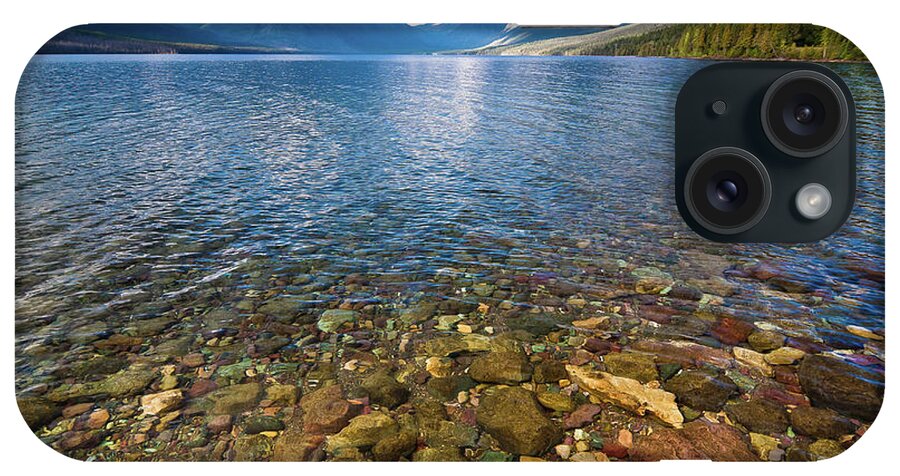 Lake iPhone Case featuring the photograph McDonald Lake Colors by Greg Nyquist