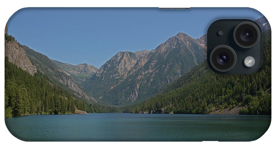 Mcdonald Lake iPhone Case featuring the photograph McDonald Lake- Ronan Montana by Whispering Peaks Photography