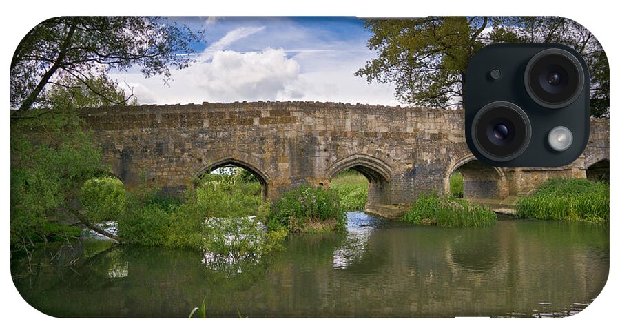Stone Bridge iPhone Case featuring the photograph Medieval Bridge by Scott Carruthers