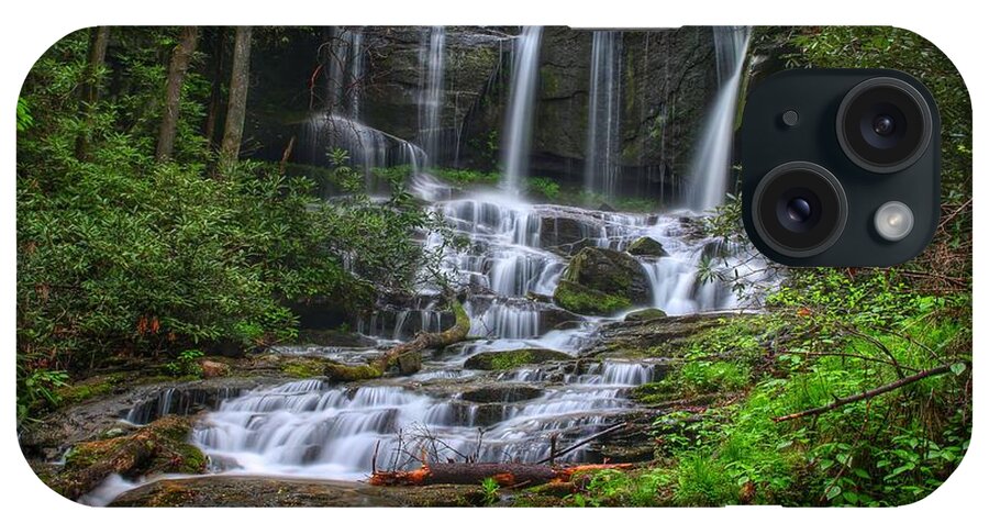 Waterfalls iPhone Case featuring the photograph Meet Virginia...in South Carolina by Chris Berrier